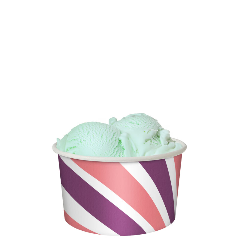 6oz Patterned Ice Cream Tub (Case/500)