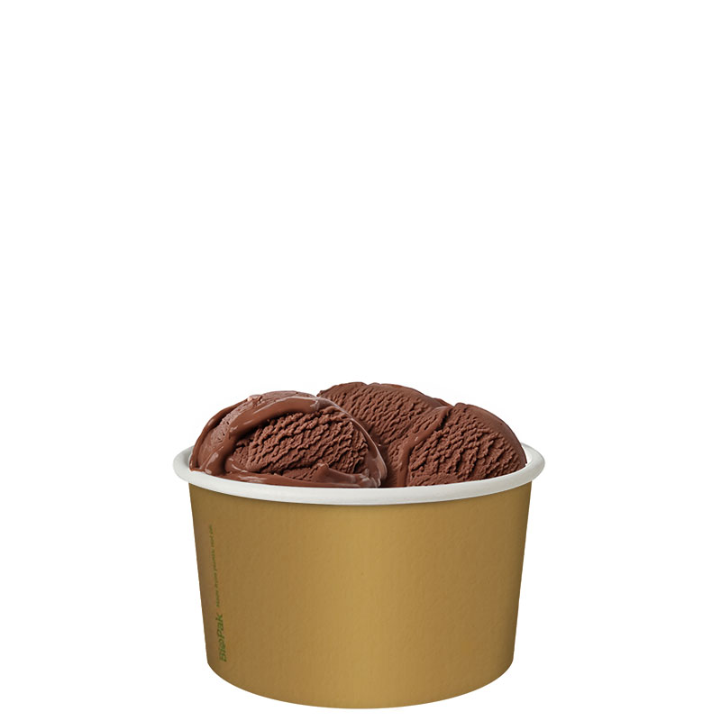 5oz Kraft Ice Cream Container (Case/1,000)