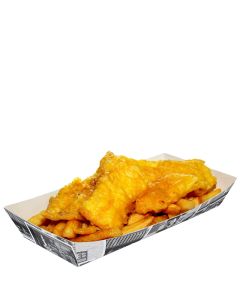 Extra Large News Print Fish 'n' Chip Tray (Case/250)