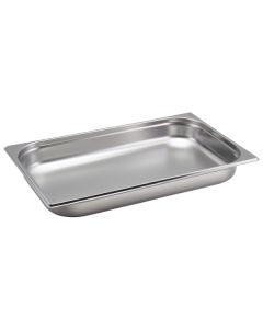 GASTRONORM 1/1 65MM DEEP STAINLESS STEEL