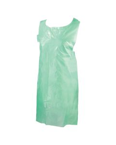 POLY APRON ON A ROLL GREEN 5 ROLLS OF 200 - 27x42