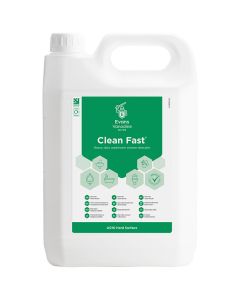 Evans Clean Fast Bactercidal Washroom Cleaner 5L (Case/2)