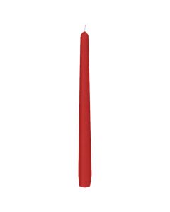 RED TAPER CANDLES 250MM 7.5HR BOX 2x50 351327