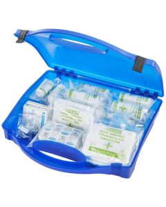 MEDIUM CATERING FIRST AID KIT GREEN 22.5CMx27.5CMx9CM - M1C