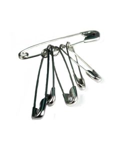 SAFETY PIN ASSORTED - 5152 PACK X 6