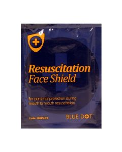 AIR-FLO RESUSCITATION FACE SHEILD + 1 WAY VALVE 30RESUF4