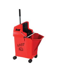 ULTIMATE COMBO BUCKET LADY 2 RED WITH CASTORS  SYR 994277