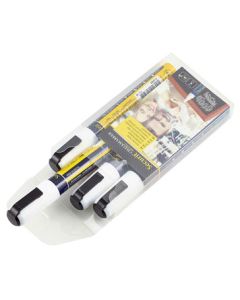White Chalk Markers Medium (Pack/4)