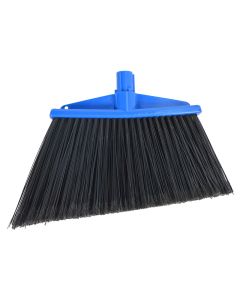 ANGLED BROOM BLUE WITH BLACK FLAGGED BRISTLES   940165-FLGD