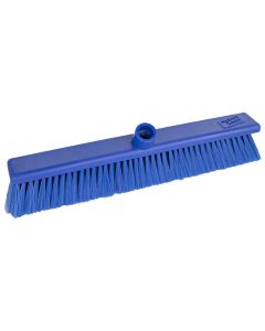 18" Soft Blue Hygiene Broom Head