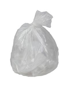 Small Clear Waste Sack 250x460x610mm (6 Rolls of 100)