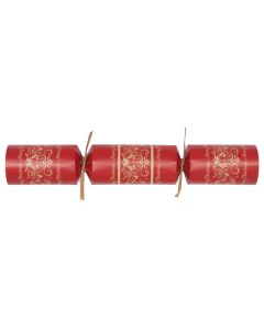 12” Red & Gold Scroll Crackers (Case/50)