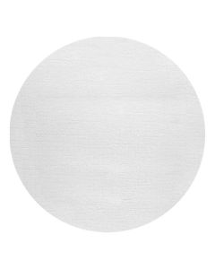 WHITE ROUND EVOLIN TABLECOVERS 240CM CASE/10 171140