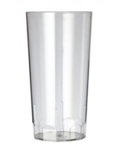 10OZ POLYCARB HALFPINT TO BRIM GLASS CASE X 100