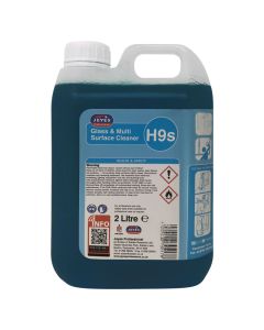 H9 GLASS MULTISURFACE CLEANER CONC CASE 2x2L