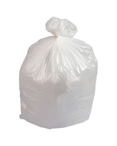 CLEAR WHEELIE BIN LINER 30X46X54" 240 LTR 100 PER CASE