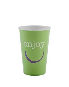 16OZ ENJOY COLD PAPER CUP CASE X 1000