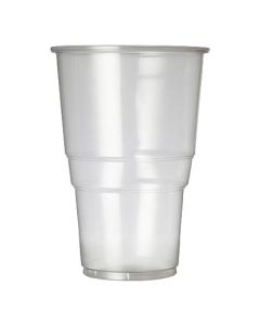 OXO BIODEGRADEABLE FLEXY GLASS PINT TO RIM CE MARKED  1000/CS