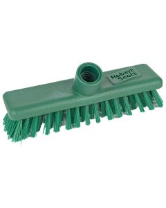 9" Hygiene Deck Scrubber Head Green