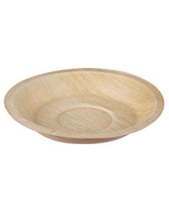 PALM LEAF ROUND PLATE 18CM CASE X 100