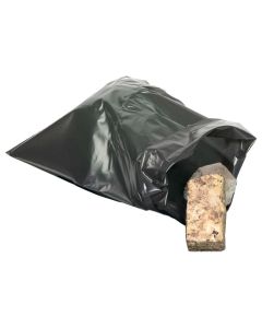 Black Rubble Sack 500x750mm 500G (Case/100)