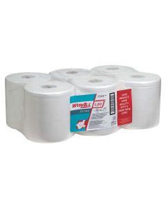 KC WYPALLL20-EXTRA WHIT C/FEED 6 ROLLS PER PACK KC-7303