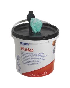 KC WYPALL CLEANING WIPES GREEN 6 BUCKETS PER PACK 90SH.KC7775