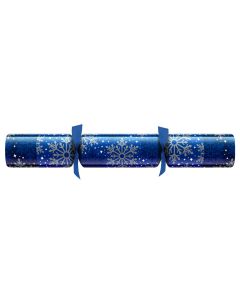 12" Blue Snowflake Crackers (Case/50)