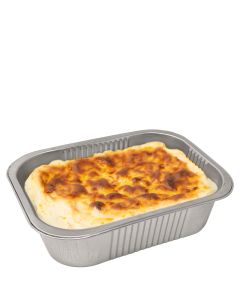 Smooth Wall Foil Tray 175x135x50mm (Case/700)