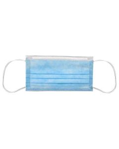 BLUE DISPOSABLE TYPE IIR MEDICAL FACE MASKS CASE/50