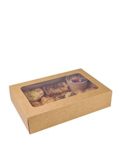 MEDIUM PLATTER WINDOW SLEEVE 402x260x82.5MM   CASE X 25