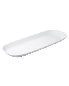 SUPERWHITE PLATTER WHITE 54x21x3.5CM