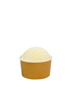 3oz Kraft Ice Cream Container (Case/1,000)