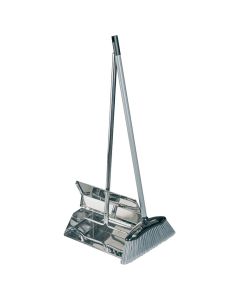 LOBBY DUSTPAN COMPLETE STAINLESS STEEL