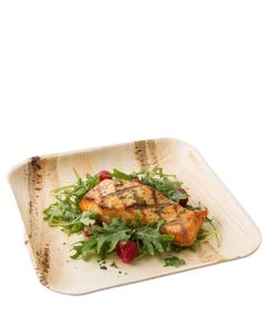 Palm Leaf Square Plate 18cm (Case/100)