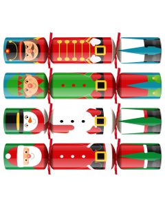 8" Festive Character Children's Crackers (Case/100)