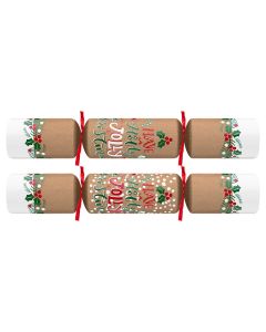 10" Holly Jolly Charity Crackers (Case/100)