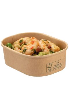 Stagione 150ml Kraft PP Lined Tray (Case/500)