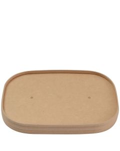 STAGIONE KRAFT LID 500-1000ML FOR HOT FOOD   CASE/300