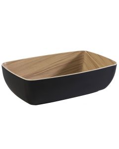 FRIDA GN 1/4 MELAMINE BOWL BLACK