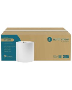 North Shore 2ply White Impressions Hand Towel Roll 3426 (Case/6)