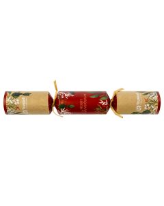 11" Kraft Red Foliage Crackers (Case/50)