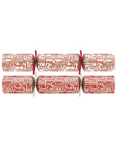 10" Seasonal Script Crackers (Case/100)