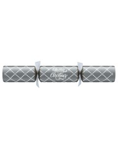 12" Silver Christmas Diamond Crackers (Case/50)