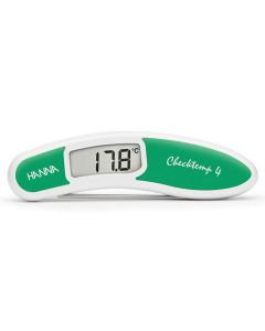 Waterproof Digital Folding Probe Thermometer Green