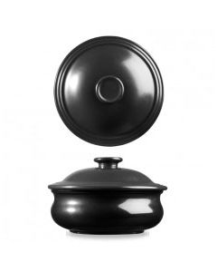 Rustics Black Sparkle Lidded Stewpot 57cl (Case/6)