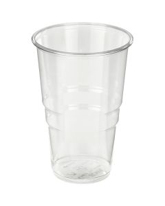 RPET PINT TUMBLER TO RIM 568ML/20OZ  CASE X 1000 R15014