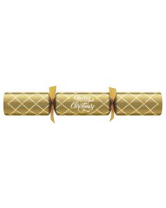 12" Gold Christmas Diamond Crackers (Case/50)