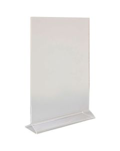A4 Perspex Menu Holder Vertical