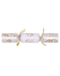 14" White & Gold Crackers (Case/25)